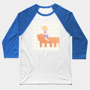 Bear Ride Baseball T-Shirt